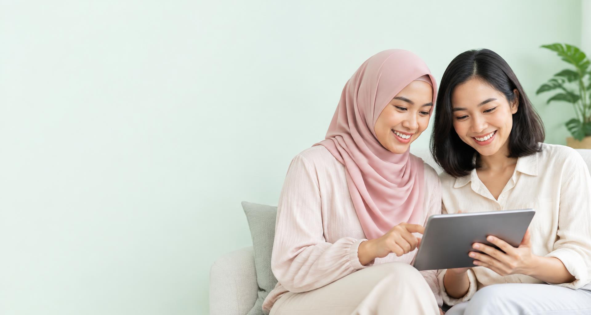 Hubungan yang mesra dan saling menyokong